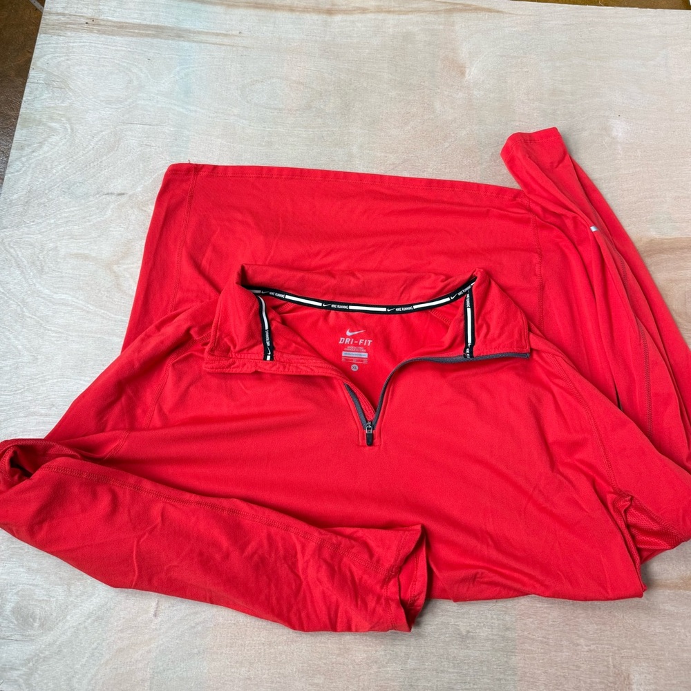 Nike Red Dri-FIT Running Top - Picture 2 of 3